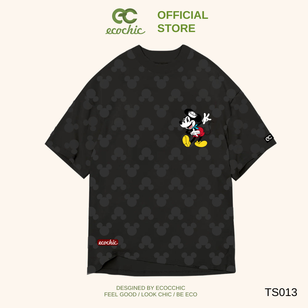 Oversize T-shirt ECOCHIC x HOA MINZY ICONIC MICKEY Genuine Copyright Disney MICKEY COLLECTION TS013