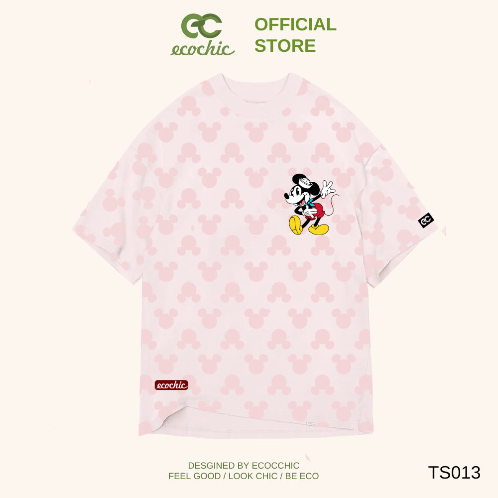 Oversize T-shirt ECOCHIC x HOA MINZY ICONIC MICKEY Genuine Copyright Disney MICKEY COLLECTION TS013