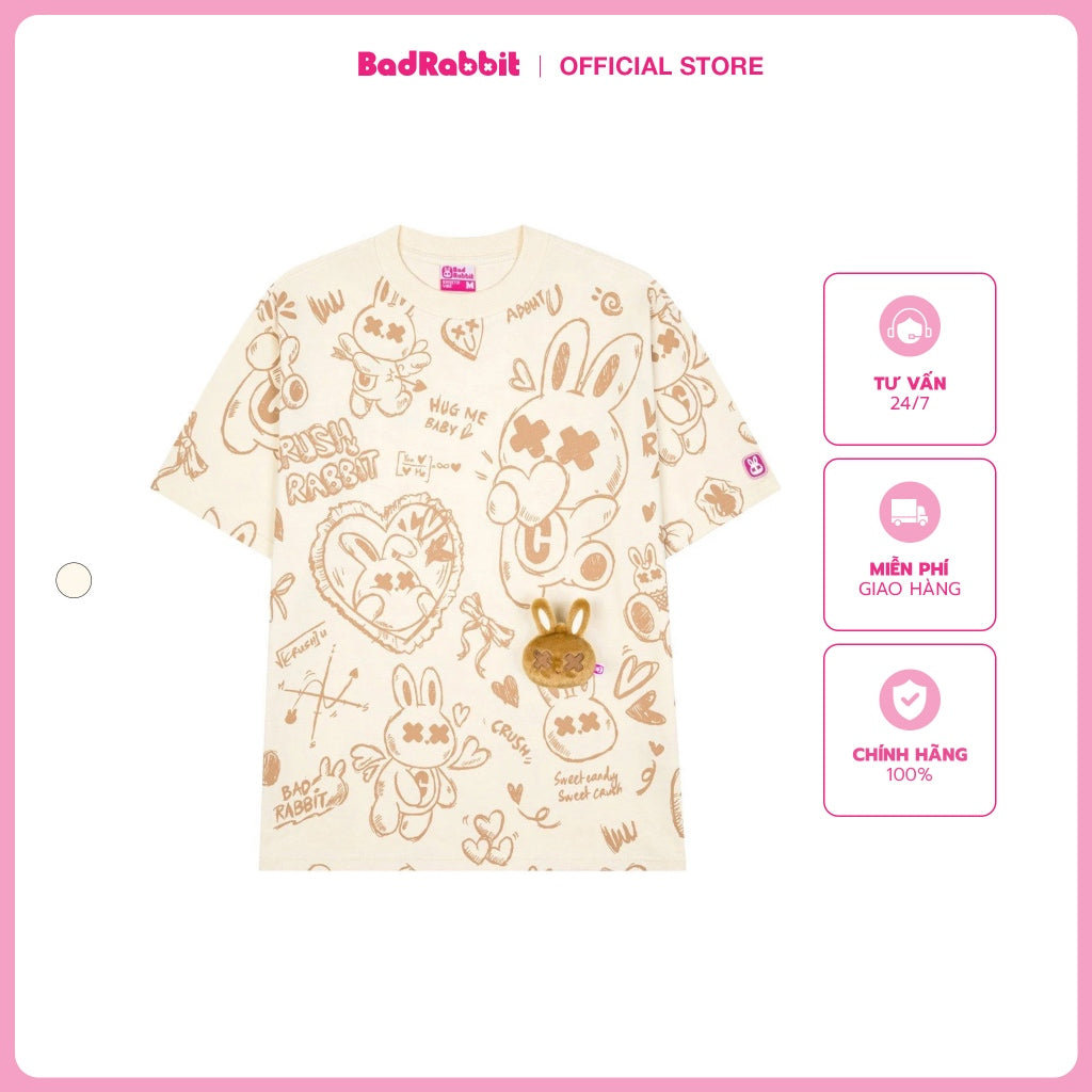 Crush Rabbit T-shirt - Genuine Local Brand