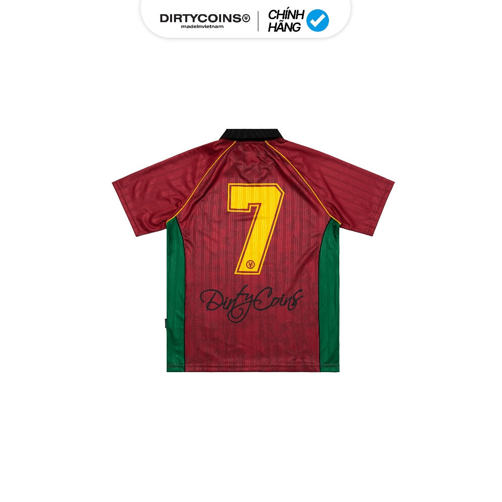 Áo Thun Soccer Jersey Dico Seven Red Green