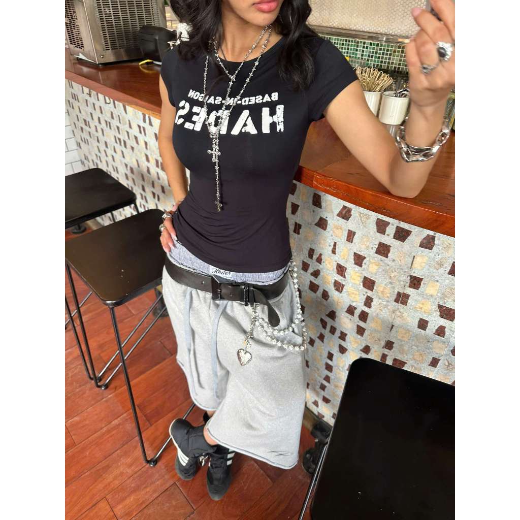 HADES INVERTED TEE - BLACK - Genuine HADES Brand