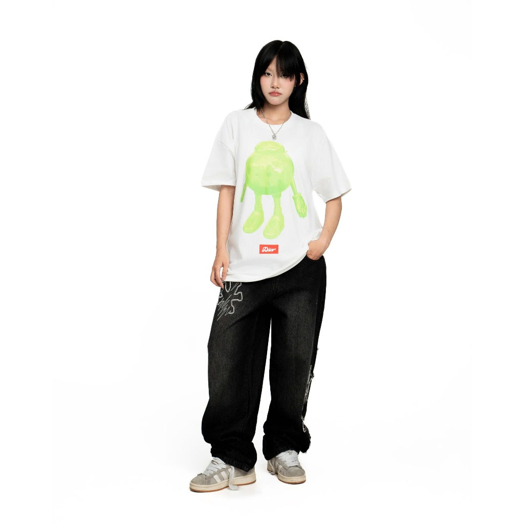 Quần Dài DirtyCoins Denim Pants Wash Flame Black
