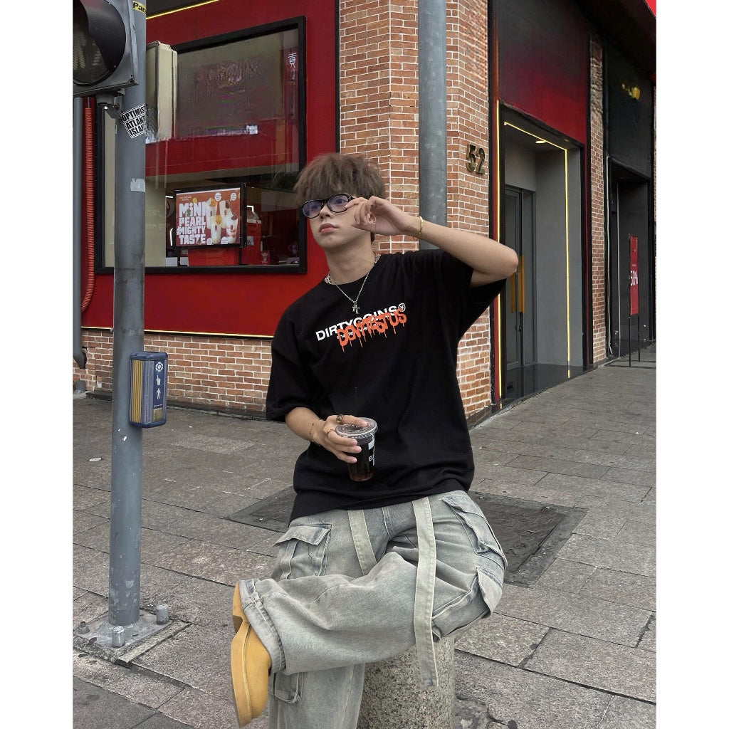Áo Thun DirtyCoins Spray Logo T-Shirt
