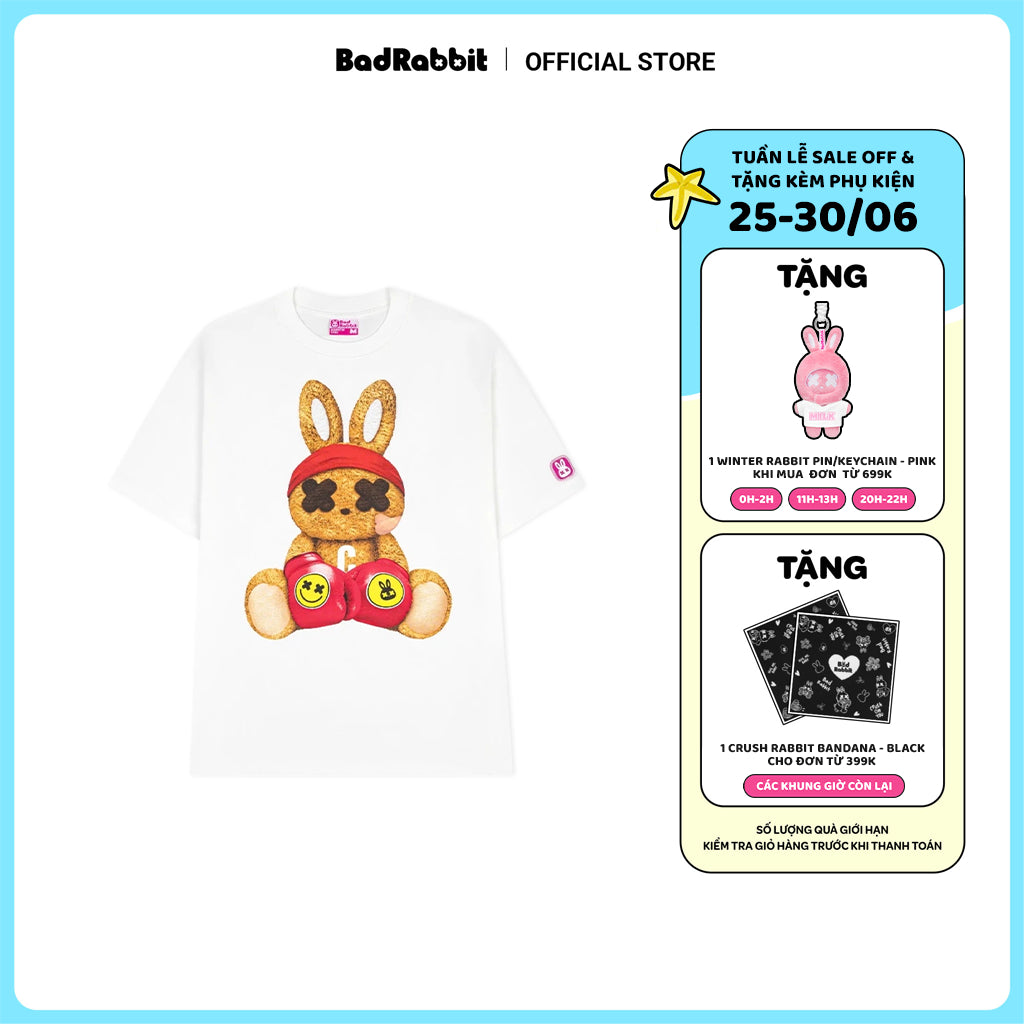Boxing Rabbit T-shirt - Authentic Local Brand