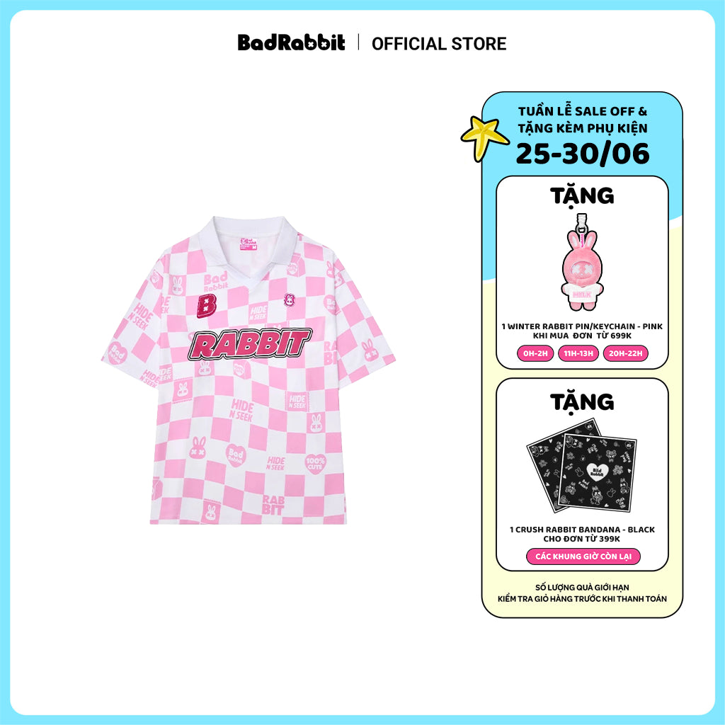 Strawberry Milk Rabbit Jersey T-shirt - Genuine Local Brand