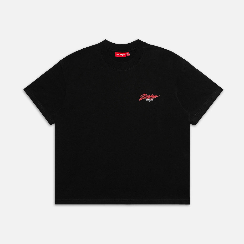 Áo thun NEEDS OF WISDOM Blaze Tee - Black - Local Brand Chính Hãng