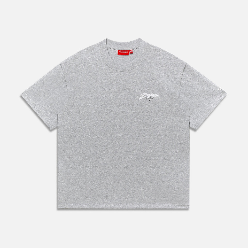 Áo thun NEEDS OF WISDOM Blaze Tee - Grey - Local Brand Chính Hãng