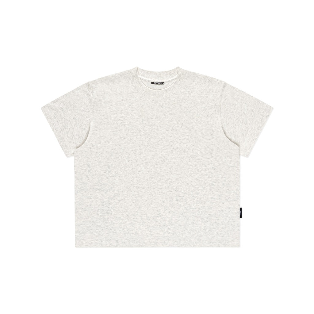 Áo Thun Trơn Levents Blank Boxy Tee 100% Cotton T-shirt Unisex