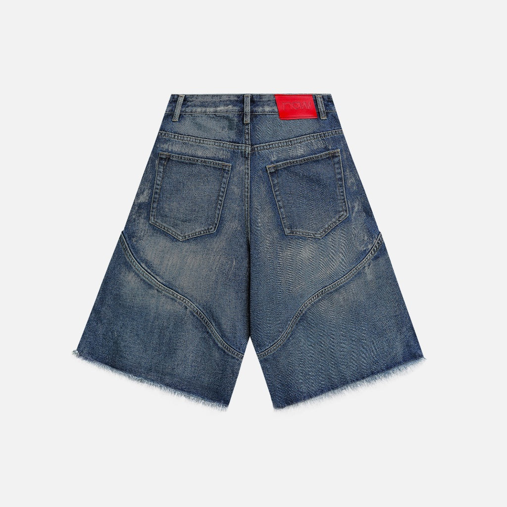 Quần NEEDS OF WISDOM Rebel Edge Jorts - Washed Blue - Local Brand Chính Hãng