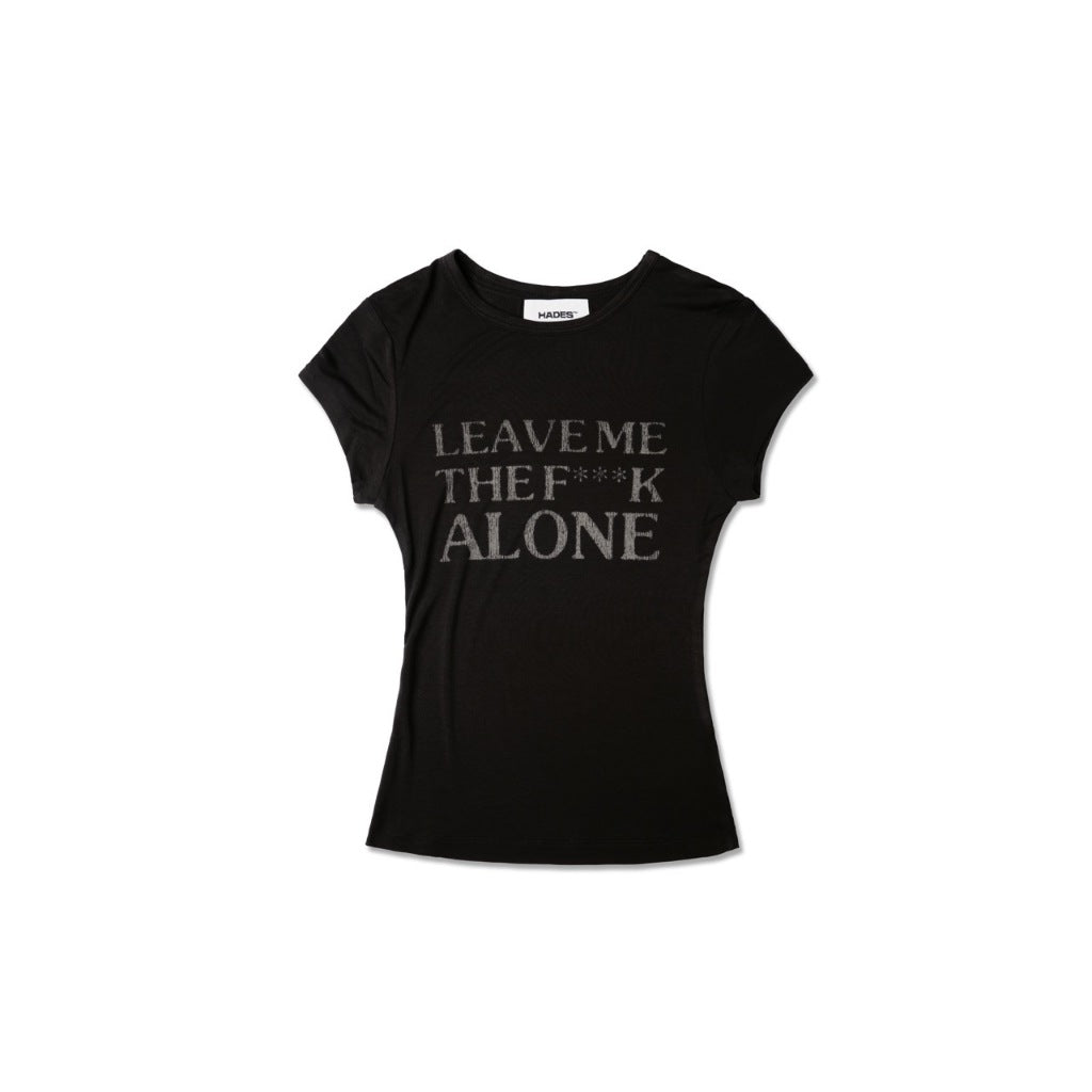 HADES No Entry Tee - Black - HADES Brand Chính Hãng - Áo babytee đen