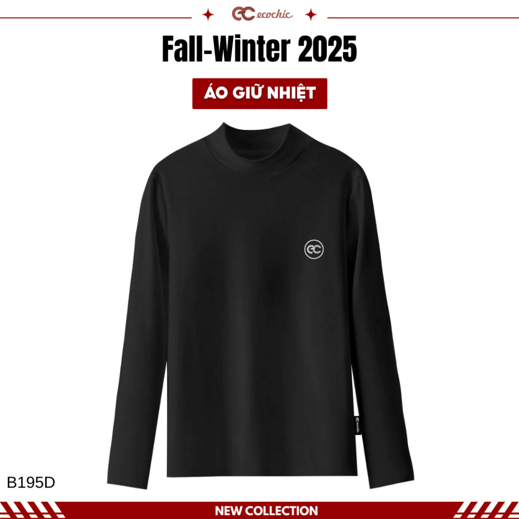 ECOCHIC VERSION 2 Thermal Shirt, Smooth Silk Coat, Anti-Static, Good Warmth, High Quality, Soft Cotton Material B195