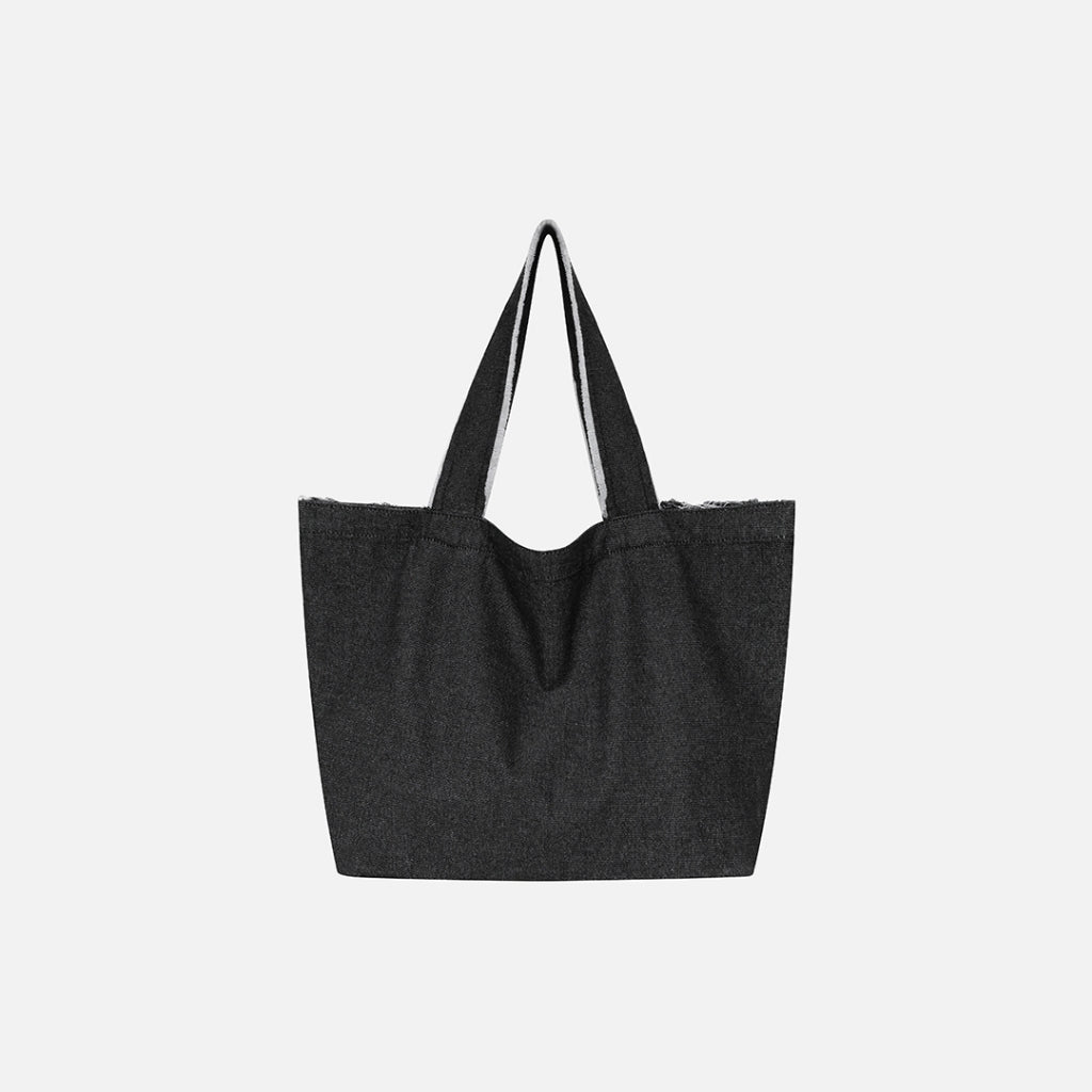 NEEDS OF WISDOM Denim Tote Bag - Genuine Local Brand