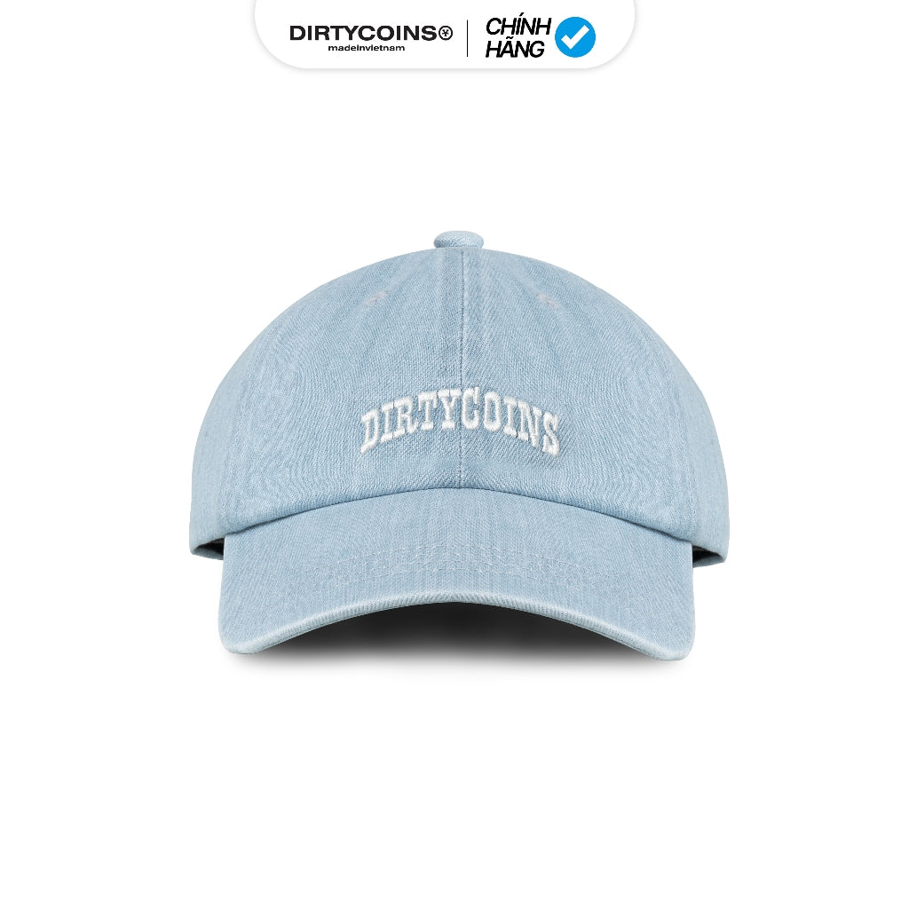 Nón Dad Cap Denim DirtyCoins Arc Embroidery