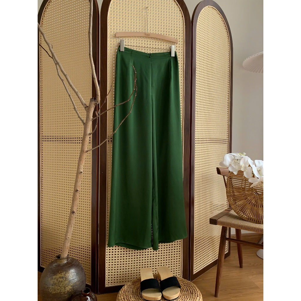 Innovative long dress with pearl silk design in 5 colors - QD001 Lana Design