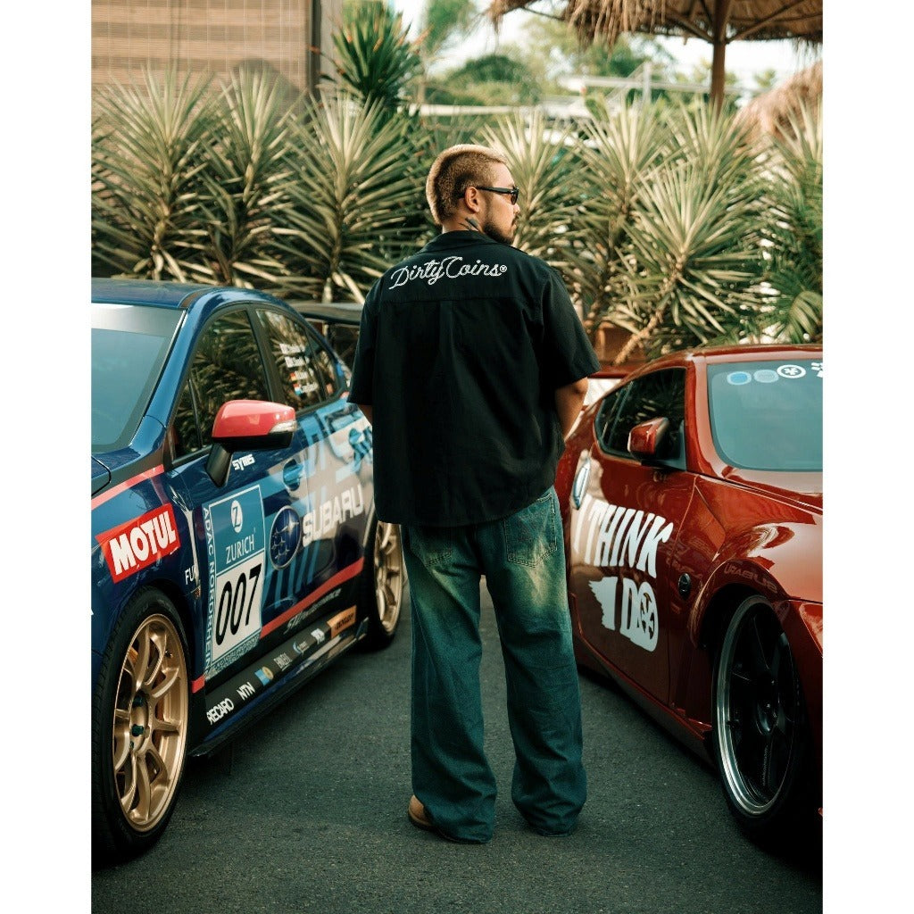 Áo Sơmi DirtyCoins Rope Print Relaxed Shirt