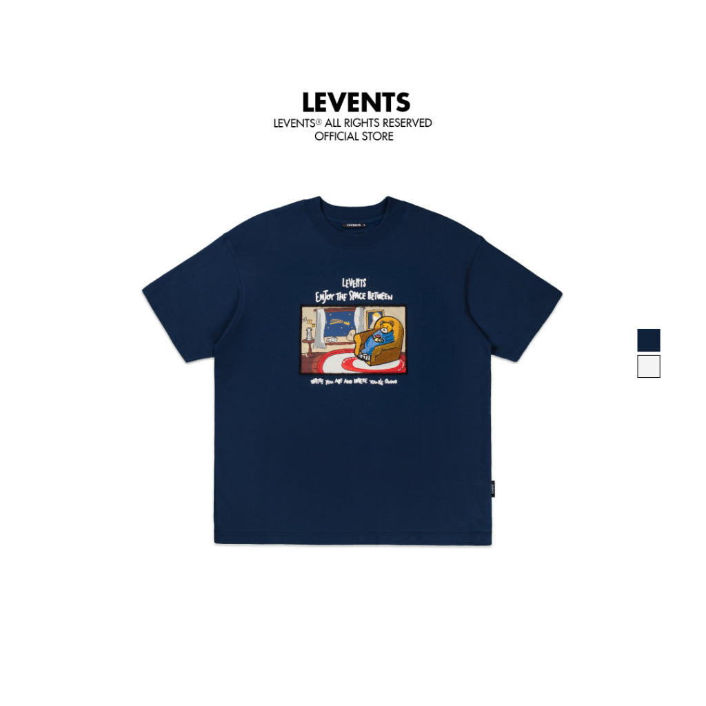 Levents Teddy Bear Oversized Tee 100% Cotton Unisex T-shirt