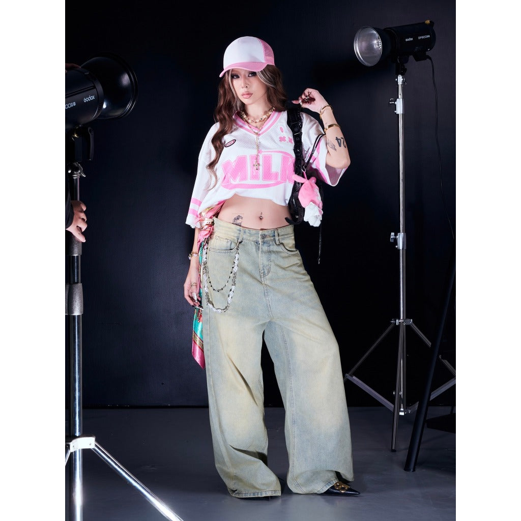 Áo Jersey Milky Pinky Jersey - Ho24 Collection - Local Brand Chính Hãng