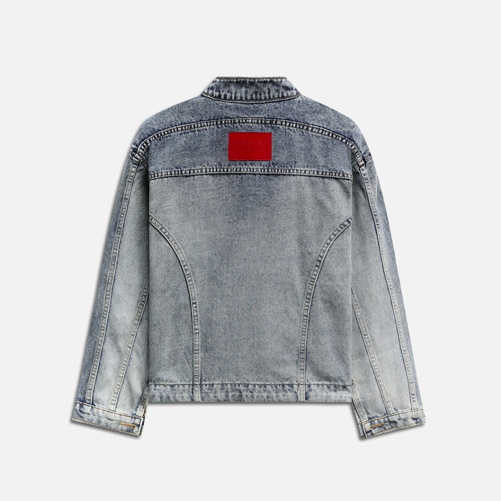 NEEDS OF WISDOM Contoured Denim Jacket - Blue - Authentic Local Brand