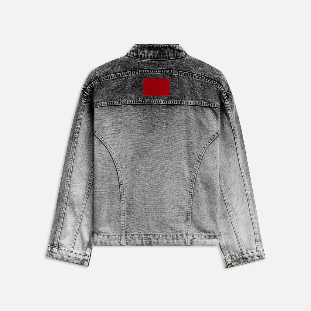 NEEDS OF WISDOM Contoured Denim Jacket - Grey - Authentic Local Brand