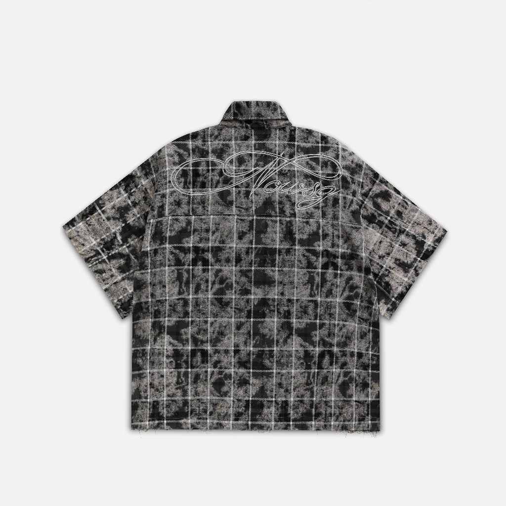 Áo NEEDS OF WISDOM Haze Check Shirts - Graphite - Local Brand Chính Hãng
