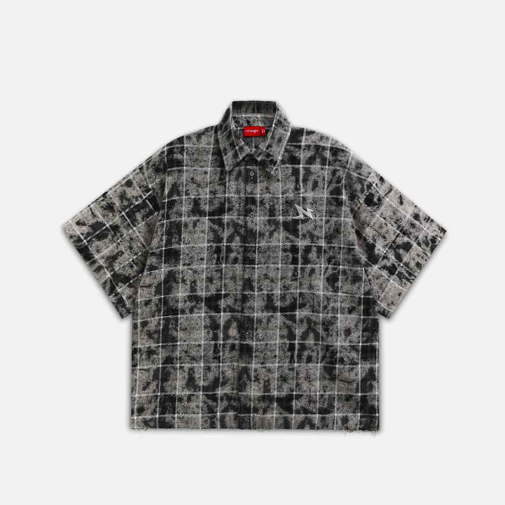Áo NEEDS OF WISDOM Haze Check Shirts - Graphite - Local Brand Chính Hãng