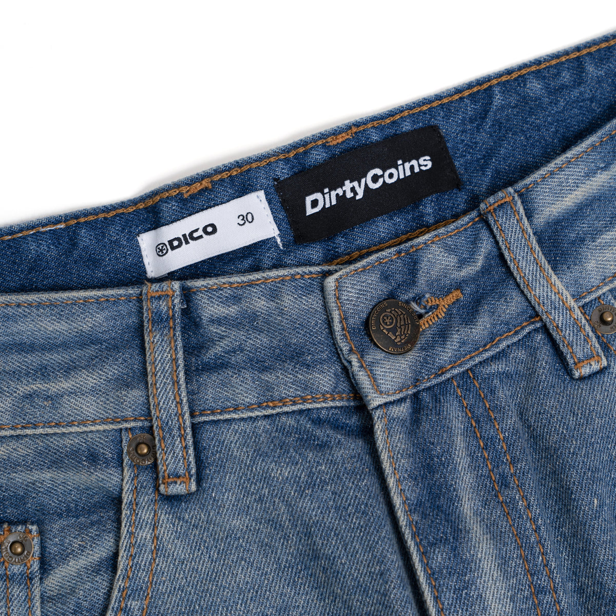 Quần Dài Denim Baggy Distressed - Local Brand Chính Hãng