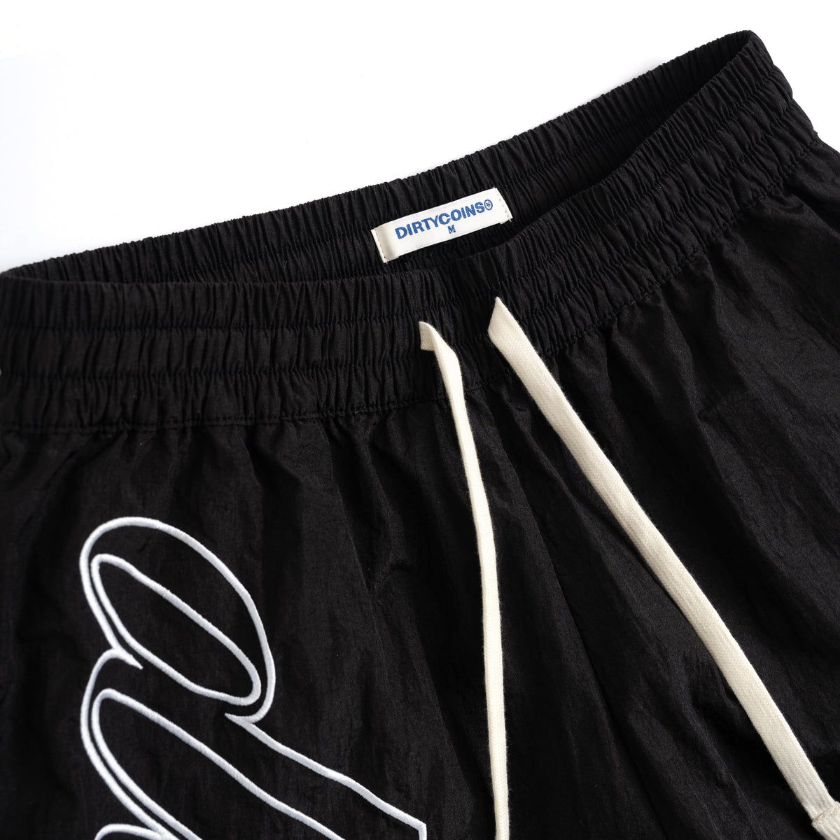Quần Ngắn Dù Dico Crinkled Script - Local Brand Chính Hãng