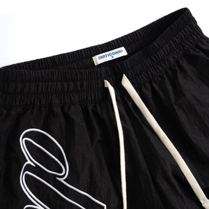 Quần Ngắn Dù Dico Crinkled Script - Local Brand Chính Hãng