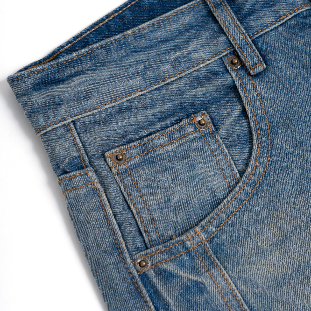 Quần Dài Denim Baggy Distressed - Local Brand Chính Hãng