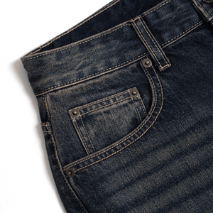 Quần Dài Denim Rivets Wide Leg - Local Brand Chính Hãng