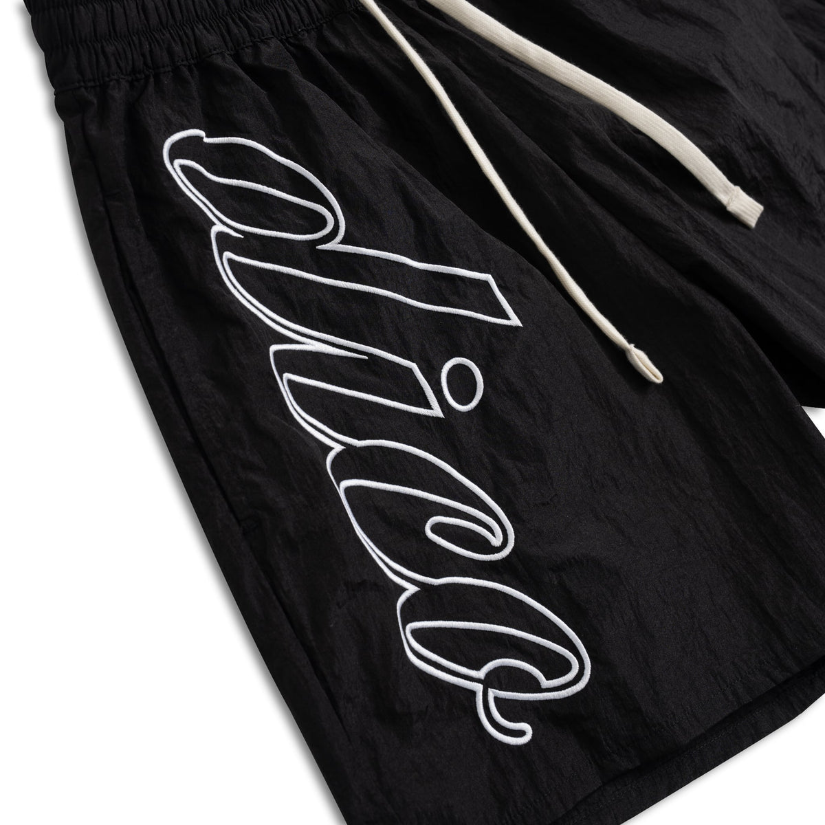 Quần Ngắn Dù Dico Crinkled Script - Local Brand Chính Hãng