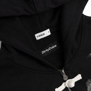 Áo Khoác Hoodie Crack Printed - Local Brand Chính Hãng