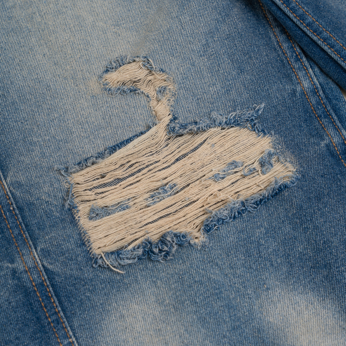 Quần Dài Denim Baggy Distressed - Local Brand Chính Hãng