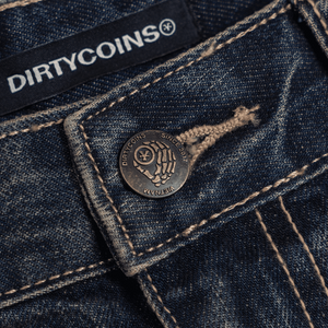 Quần Dài Denim Rivets Wide Leg - Local Brand Chính Hãng