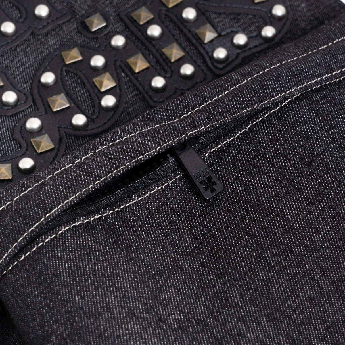 Balo Denim Rivets Patch - Local Brand Chính Hãng