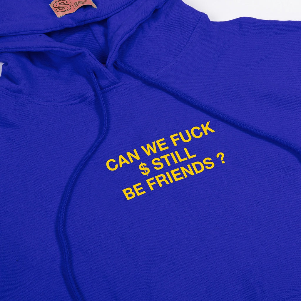 [SMAKER] Áo Hoodie Local Brand, màu xanh/đỏ chất cotton Unisex Outerwears - "STILL BE FRIENDS" HOODIE