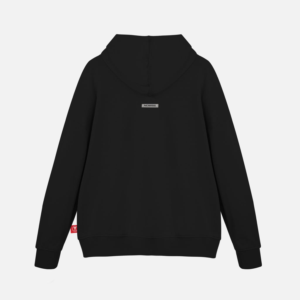 NEEDS OF WISDOM Pullover University Hoodie - Black - Genuine Local Brand