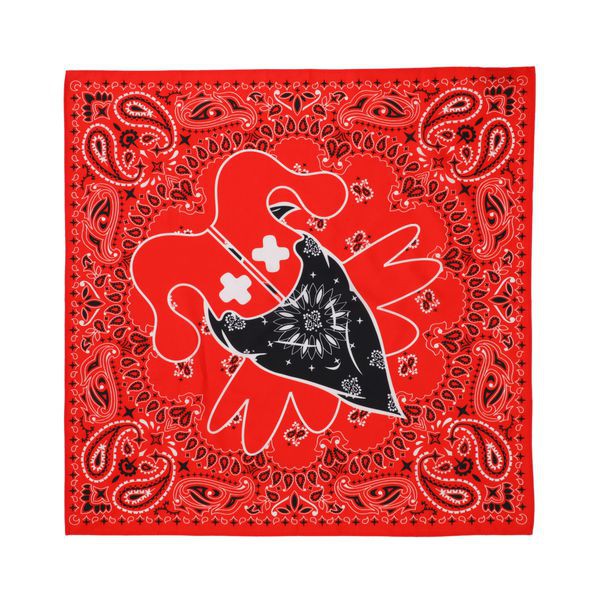 Khăn vuông lụa bandana Clownz V1 local brand streetwear nhiều màu