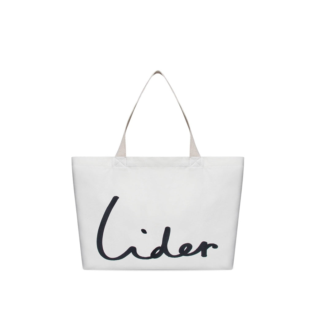 OVERSIZED CANVAS LIDERISM TOTE BAG