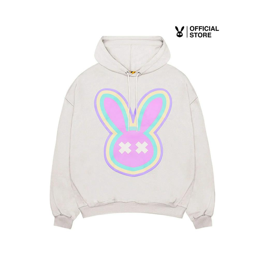 Áo Khoác Hoodie Bad Rabbit NEON RABBIT HOODIE - BLUSH - Local Brand Chính Hãng