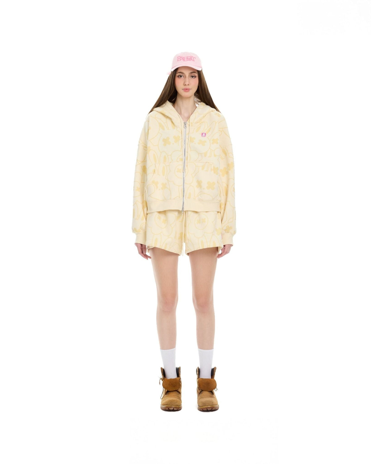 Áo Khoác Summer Rabbit Boxy Hoodie Zip - Local Brand Chính Hãng