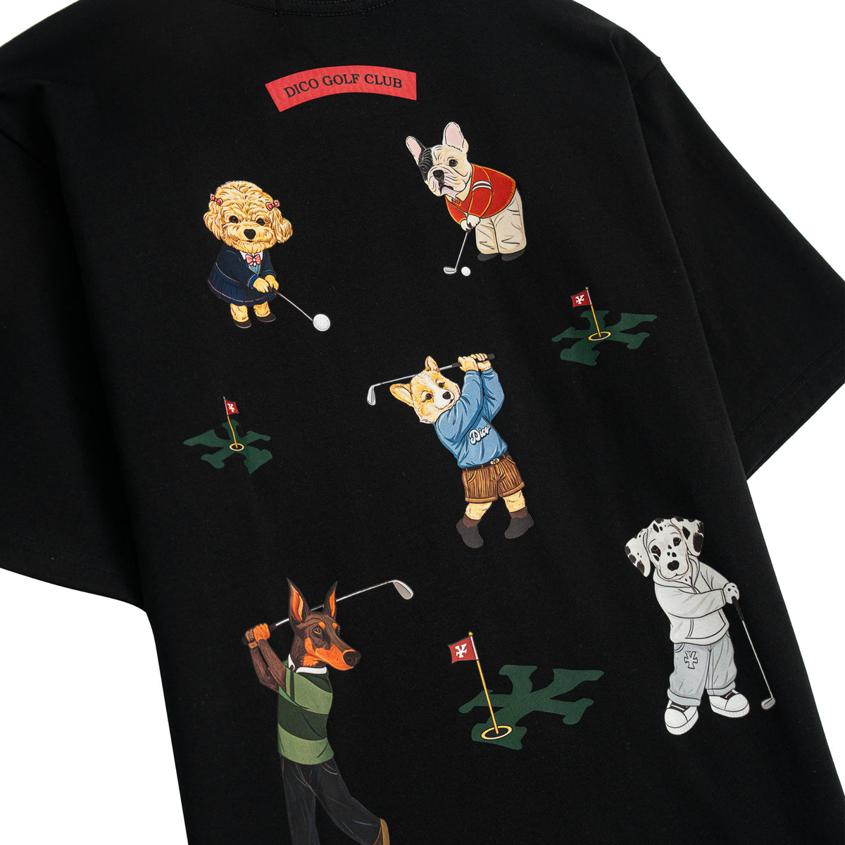 Áo Thun Regular Dico Puppies Golf Club - Local Brand Chính Hãng