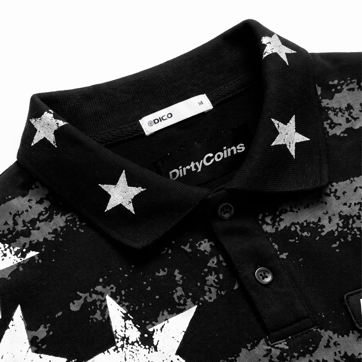 Áo Thun Polo Dico Striped Star - Local Brand Chính Hãng