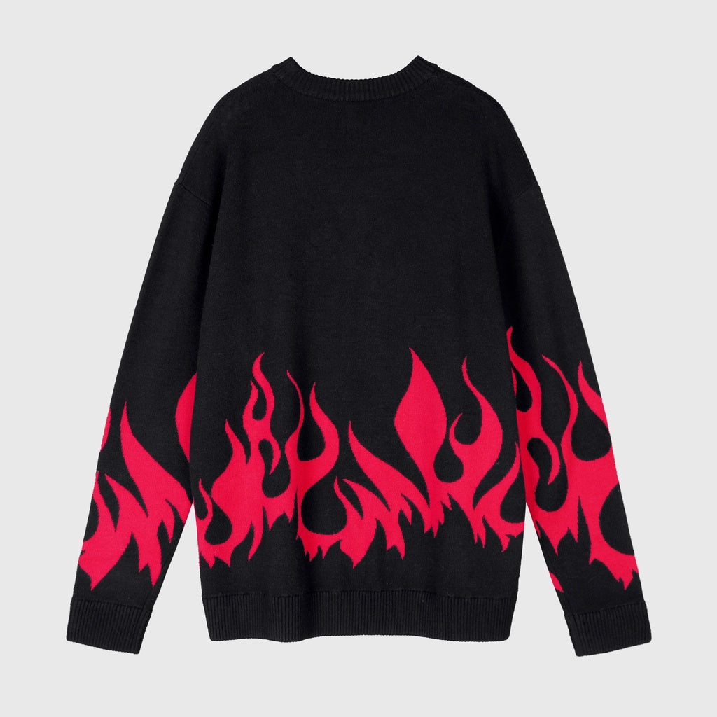 Grimm DC Poverty Alleviation Sweater // Black Red