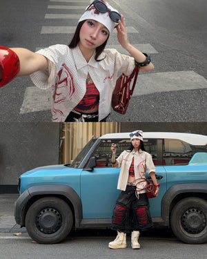 Áo Sơ Mi Dico Japanese Caro - Local Brand Chính Hãng
