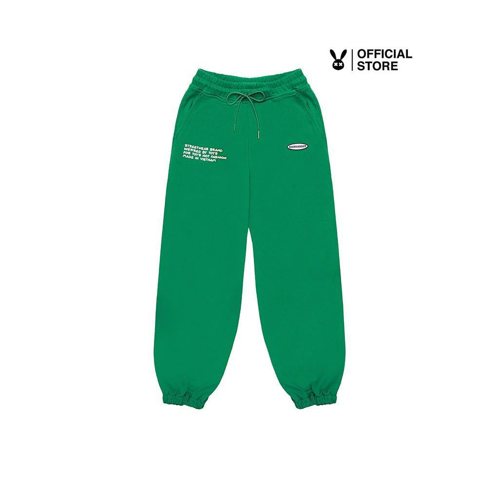 Bad Rabbit LUCKY STAR Fleece Pants - GREEN - Genuine Local Brand