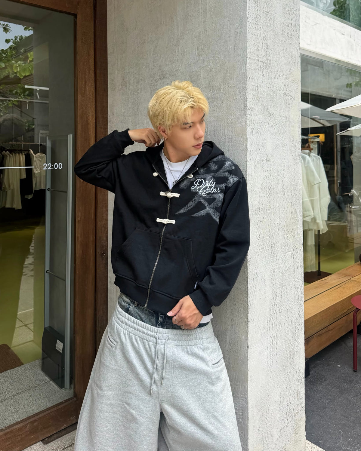 Áo Khoác Hoodie Crack Printed - Local Brand Chính Hãng