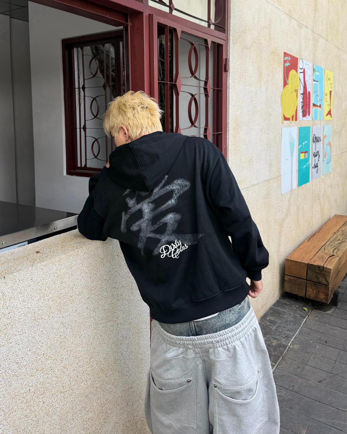 Áo Khoác Hoodie Crack Printed - Local Brand Chính Hãng