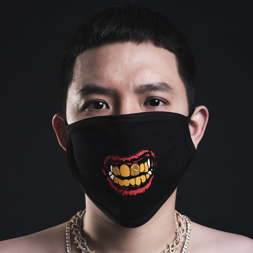 [SMAKER] Khẩu trang thời trang Unisex in 3D, chất liệu Poly, mask Local Brand chính hãng, in hình độc đáo