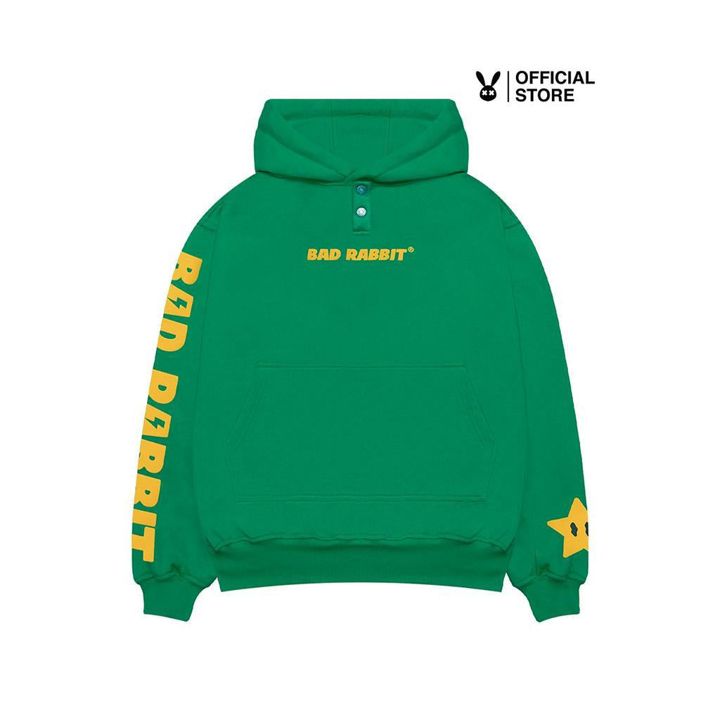 LUCKY STAR Bad Rabbit Fleece Jacket - GREEN - Genuine Local Brand